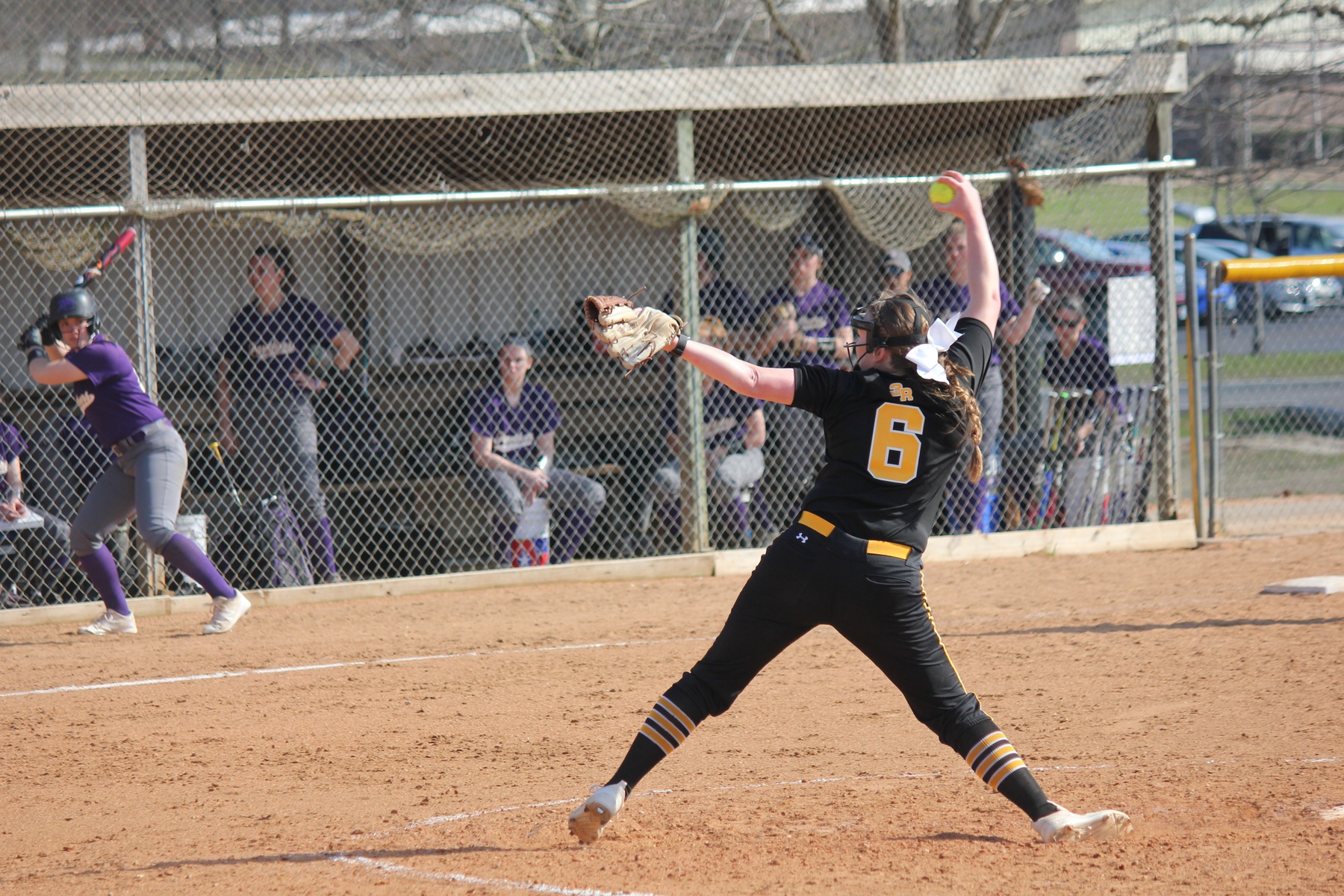 Lady Raiders sweep Ellsworth, end 7 game losing streak