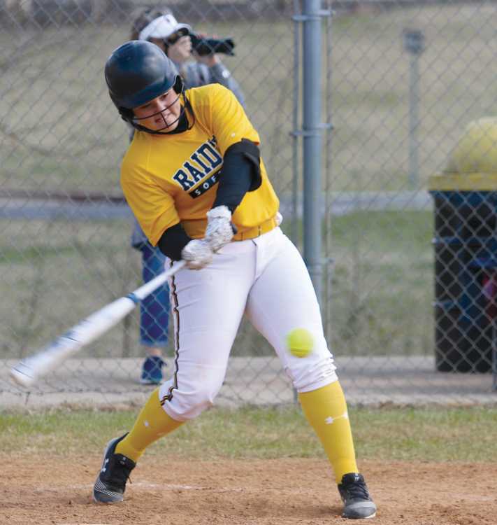 Three Rivers' Allison Pingel breaks career home run record