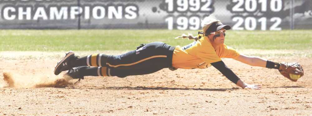 'Rusty' Raiders softball team opens region play with sweep of State Fair