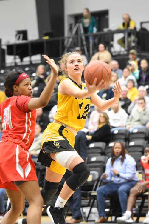 Lady Raiders suffer 1st half struggles in loss to Moberly