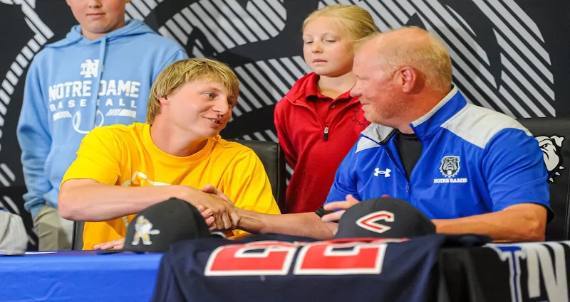 TJ Bolen continues family legacy, signs with Three Rivers baseball